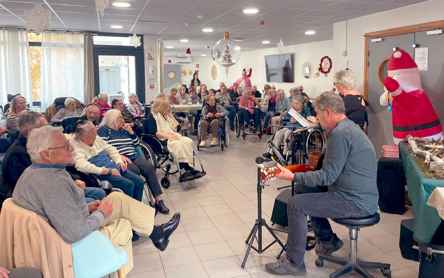 Noël en Ehpad : pas de relâche pour les activités